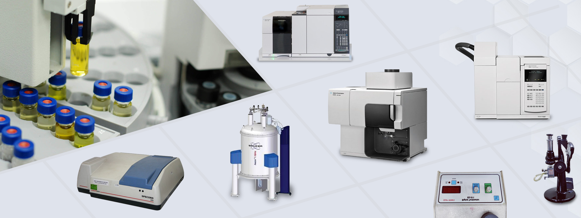 Laboratory Equipments Banner