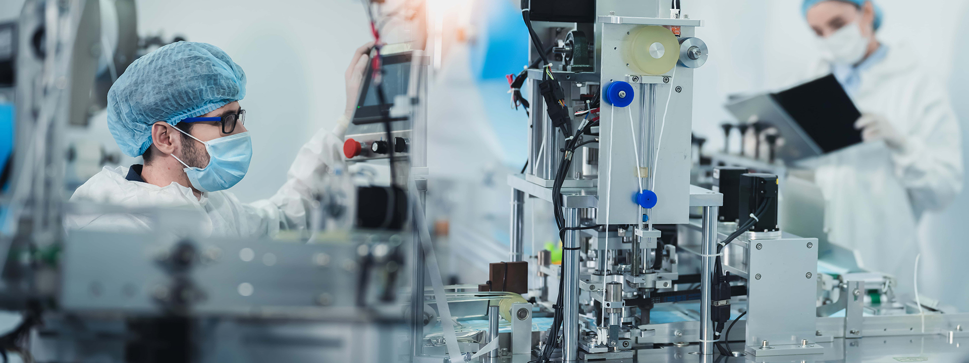 Laboratory Instrument Banner
